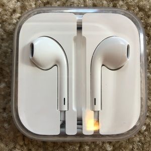 Apple earphones with mic
